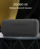 Altavoces portátiles 60W Xdobo X8 Altavoz Bluetooth inalámbrico portátil subwoofer impermeable TWS 6600mAh potente doble bajo AUX FM altavoz al aire libre J240117