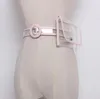 Ремни женские подиумные модные прозрачные пояса из ПВХ женское платье корсеты украшение на пояс широкий пояс R1627