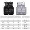 Hommes hiver manteau chaud sans manches veste léger gilet manteau Streetwear coupe-vent coton rembourré gilet 240117