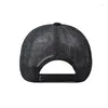 Ball Caps VACIGODEN Colorful Sequins Mesh Breathable Baseball Cap Men Women Fashion Change Color Sun Hat Street Style Hip Hop Cool