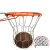 Andra sportvaror metall basket nettokedja netting sport fälgar korgram dubbel färg ersättare fälg för inomhus utomhus dhl08