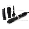 Hair Blower Brush Negative Ion Dryer 4 In 1 Blow Curling Iron Straightening 240116