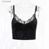 Women's Blouses Shirts 2023 Gothic Women Crop Top Skeleton Printed Black Corset Tops Sexy Aesthetic Grunge Fairy Core 90s Camisole Y2K Clothes 212005A YQ240117