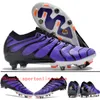 Send Bag Quality Soccer Boots Zoom Vapores 15 Elite SG Metal Spikes Knit ACC Football Cleats Men Mbappe CR7 Soft Ground Comfortable Trainers outdoor mens Soccer Shoes