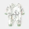 pulover rompers for nechn cotton print baby boy boys girls close sleeve cute girt boy boy phemsuit come infant Onesies 0-6m Spring H240508