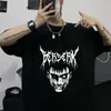 Japońska manga berserk szermierz gatsu t shirt men Anime Cool Streetwear T-shirt Y2K GOTH Zabawne koszulki Hip Hop Top Tees Mężczyzna 240116