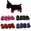 Dog Apparel 4 Pet Soft Soled Shoes Waterproof Rain Boots Chihuahua Non-Slip Anti-Dirty Feet Outdoor Thickened Suitable For Kittens