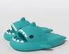 Designer Cartoon Shark Slippers Summer Outdoor Sandals Men's Women's Rainbow Slippers Soft Sole Beach Casual Sandals