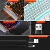 Claviers K680 clavier et souris de jeu ensemble clavier et souris sans fil LED Kit clavier et souris Combos J240117