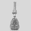 Sacs de soirée Silver Bucket Puffer pour femmes Sacs à main de luxe Designer Sacs à main 2024 à la mode Farce Coton Soft Beat Noeud Épaule