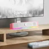 مكبرات الصوت رف الكتب Redragon GS560 RGB Desktop Soundbar 2.0 قناة مكبر صوت مع Dynamic RGB Audiol2101