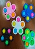 Push Fidget Toy Spinner 5 côtés Jouets de doigt personnalisés Flip Décompression Jouet Nouveauté Gag Toys Gift7419386