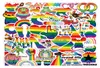 Autocollants de fierté Gay, étiquette Graffiti LGBTQ, jouet pour enfants, Skateboard, voiture, moto, vélo, 50 pièces, Whole3131942