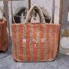 Rosa Sugao Damen-Einkaufstasche, Umhängetaschen, Handtaschen, Designer-Luxus, hohe Qualität, große Kapazität, modische Strick-Geldbörse, Einkaufstasche, 2 Größe, Huidi-240115--80
