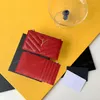 10A高品質の豪華な財布女性Cassandre Matelasse Wallet Zipper bi-fold Wallets Cardholder women handbag 4カードスロットコインポケットレザーカードホルダー