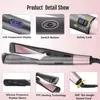 Hair Curler Straightener 2 in 1 Spiral Wave Curling Iron Professional Straighteners Fashion Styling Tools Arrive 240116