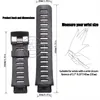 Black Rubber Wtach Strap Suitable for Suunto XLander Military Mens Wrist Band For SUUNTO XLANDER Watch Bracelet Accessories 240116