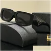 Óculos de sol designer de luxo homens mulheres marca clássica moda uv400 óculos com caixa retro eyewear viagem praia gota entrega acessórios otzhx