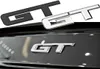 3D Metal Car GT -logotypklistermärke för Mustang Auto BACK TRUNK BACKATE FONT LETTERS EMBLEM TAMELATE DECED Ersätt Tillbehör3213279