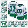 Carolina Sebastian Aho Hurricane 23/24 Hartford Whalers Jersey Andrei Svechnikov Brent Burns Frederik Andersen Jaccob Slavin Martin Necas SE