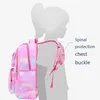 ハンドバッグ子供の女の子バックパックスクールバッグキッド子供のためのピンクピンクティーンエイジバッグプライマリカワイ