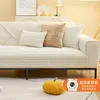 Cadeira cobre luxo sofá de pelúcia capa para sala de estar moderna engrossar inverno quente almofada tapete protetor toalha deco