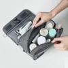 Borsa da toilette cosmetica grande da viaggio sospesa Donna Uomo Necessario trucco Separazione asciutto-umido Organizer Custodia per il lavaggio degli accessori 240116