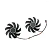 Resfriamento de computador para powercolor rx5600xt 5700 6600 6600xt 6700 ventilador de resfriamento de placa gráfica 4 pinos