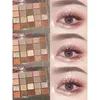 24H Palet Parelachtige Oogschaduw Glitter Aardekleur Oogschaduw Glanzende Oogschaduw Pallet Make-up Pigmentos Para Ojos Cosmetisch 240116