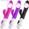 Autres articles de beauté et de santé G Spot Gode Réaliste Double Vibrateurs pour Femmes Clitoris Vagin Sexy pour Adultes 18 XXX Boutique de Produits Intimes Q240117