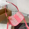 Högkvalitativ tryckt halvmåne designer kväll väska swinger väska kvinnor axillär väska crossbody kvinnor koreansk stil mini påse axelväska designer väska telefon väska