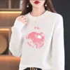 Northfaced Hoodie Designer Luxury Fashion Women's Sweatshirts Autumn And Winter Round Neck Sweater With Plush Casual Couple Loose Pullover Top