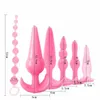 Anal Plug Combination Beads Butt Set Tail Anus Stimulator Pleasure Sex Toys For Women Men Prostate Gay Products 240117