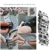 Outil multifonction Bracelet bande de roulement en acier inoxydable boulon pilote outils Kit amical portable vélo Multitool extérieur 240117