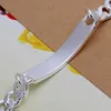 Chain Charm 925 Sterling Silver Design Noble Pretty 10mm Mens Chain Jewelry Fashion Geometric Bracelet Free Shipping Factory Price