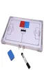 Magnetisk fotboll Tactical Board Training Guidance Hanging Plate DoubleDed Rubber Corners Soccer Tactics Coaching Boards1699421