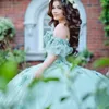 Luksusowa ukochana sukienka Quinceanera 2024 Suknia balowa księżniczka Kaplica Train Applique Sweet 15 16 Urodzinowa suknia imprezowa Pageant Miss