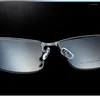 Óculos de sol quadros marca óculos ópticos quadro masculino miopia prescrição óculos designer metal óculos lente clara para mulher
