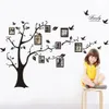 Wall Stickers Zy94Ab Black Po Tree Memorytree Sticker Pvc Waterproof Creative Decorative Painting Batch Drop Delivery Otbn8