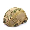 Cycling Helmets Mitcam Team Wendy High Cut Fast Mich Ballistic Btproof Helmet Er Cap With Elastic Rope For Tactical Army Drop Deliver Dholt