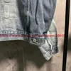 Kurtki męskie umyte yzy jeansowe dżinsy menu kobiety niebieskie pancerne dżinsowe ubrania w stylu vintage Tops Coatyolq