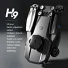 H9 Drone With HD Camera, Brushless Motor WiFi FPV Remote Control Foldable RC Quadcopter, Obstacle Avoidance Electric Camera UAV, Outdoor Toys