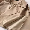 Trench coat masculino longo marinho primavera outono streetwear com cinto masculino blusão um botão clássico vintage M-6XL