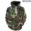 Sweat-shirt à capuche de Camouflage pour hommes et femmes, mode pour enfants, impression 3d, pulls, Streetwear, vestes Cool, 240117