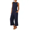 Gym Clothing Women Suit Fashion Comfortable Vest And Long Wedding Jumpsuit Cocktail Pants Suits For Formal Petite