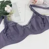 PairFairy Damen-BH in Übergröße, floral, ungefüttert, Spitze, Perspektive, Büstenhalter, sexy Dessous, Bügel, Stütz-Bralette, Unterwäsche 240116