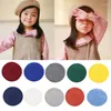 Boinas Infantil Bebé Unisex Vintage Invierno Otoño Lindo Pintor Boina Cap Sólido Candy Colo Dropship