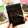 PCS Scratch Paper Children Diy Book Art Sketch Primary School Students Hands-On Stationery