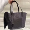 Cow Tote Bag Elephant Women Anagram Jacquard Cloth and Designer Leather Lady Atchwork Bags Handbags Crossbody Shoulder