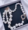 Naszyjnik designerski Nowy produkt Elegancki naszyjnik perłowy dzika moda kobieta naszyjnik wykwintne biżuterię 5918549